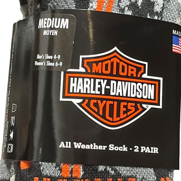 Harley-Davidson Double Camo Sock Pack, Size M, NWT - Picture 5 of 7